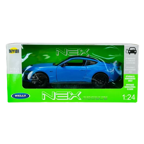 Welly: Fém kisautó 1:34 - 2024 Ford Mustang GT