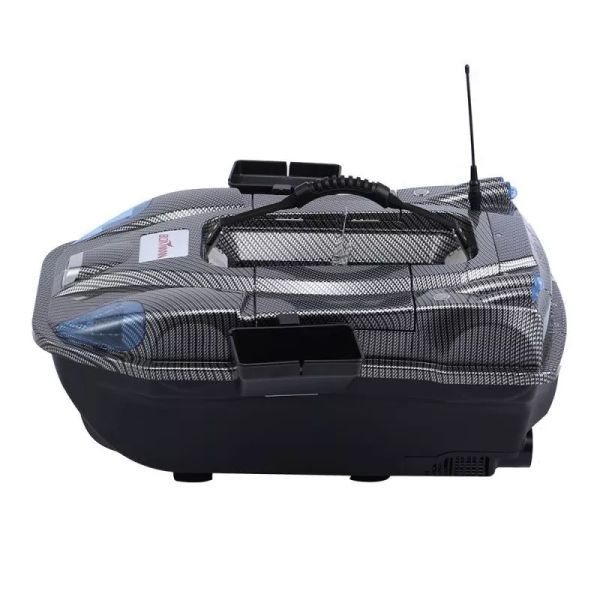 Boatman: LEADER PRO v3 etetőhajó +GPS, Halradar -CARBON akciós termékkép 1