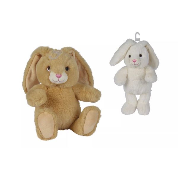 Nicotoy: Coniglietto di peluche - 26 cm, vari colori