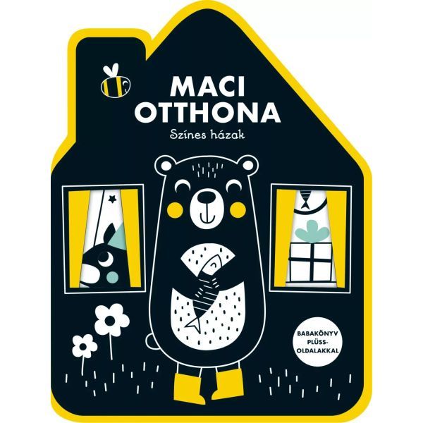 Színes házak - Maci otthona babakönyv akciós termékkép 1