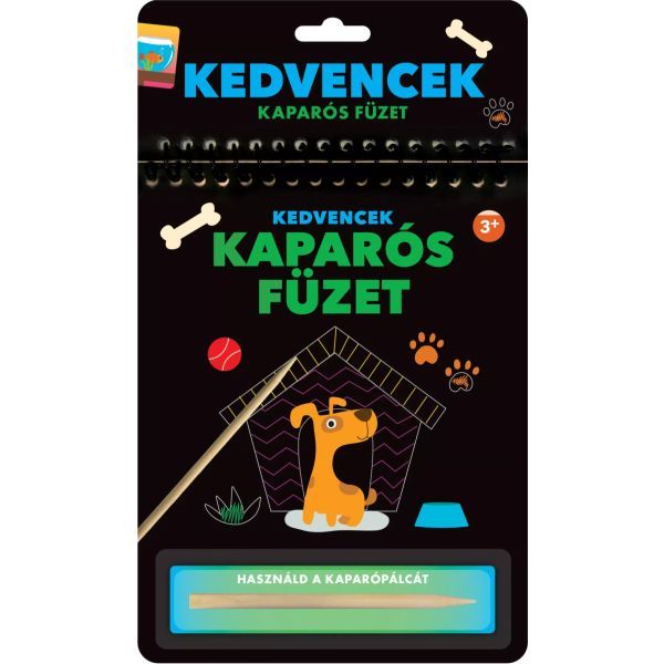 Kaparós füzet - Kedvencek foglalkoztató könyv akciós termékkép 1