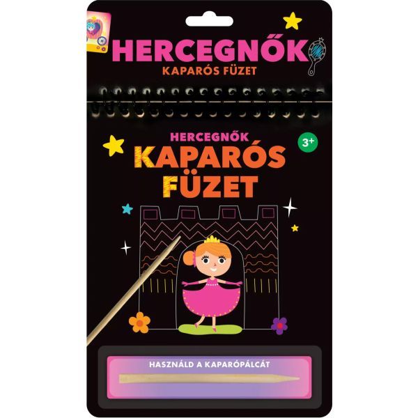 Kaparós füzet - Hercegnők foglalkoztató könyv akciós termékkép 1