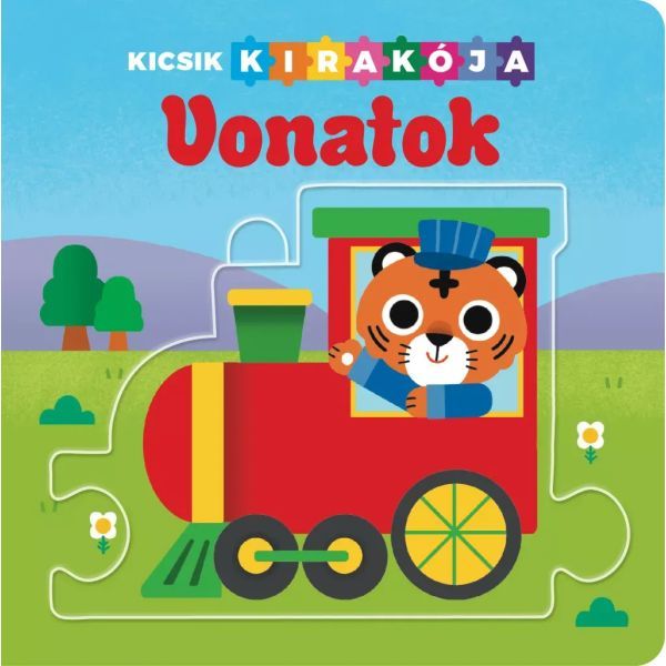 Kicsik kirakója 5. - Vonatok kirakóskönyv akciós termékkép 1
