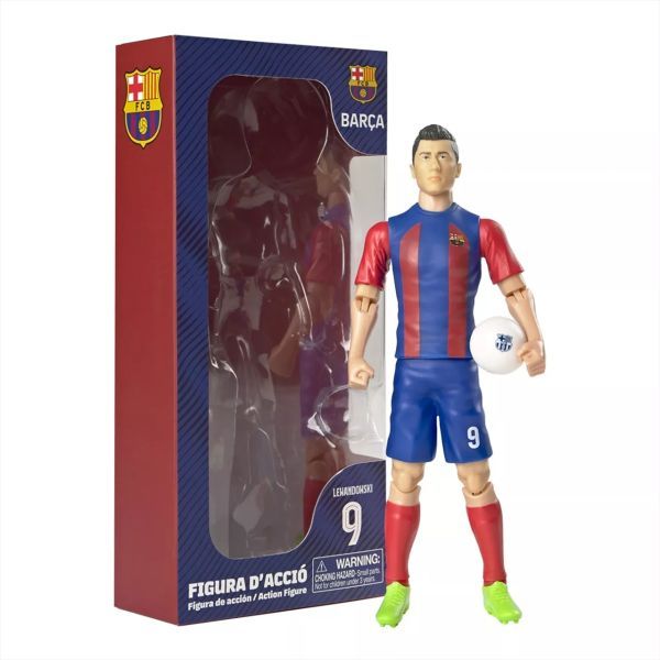 Bandotoys: Focista figura - FC Barcelona, Lewandowski akciós termékkép 1