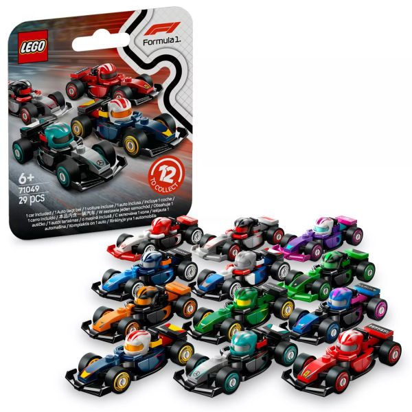 LEGO® Iconic Gyűjthető F1-es versenyautók 71049