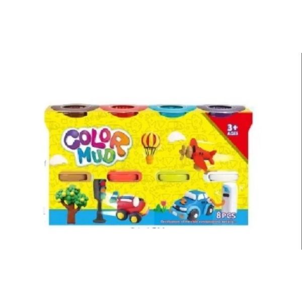 Color Mud gyurmakészlet – 8 db-os szett akciós termékkép 1