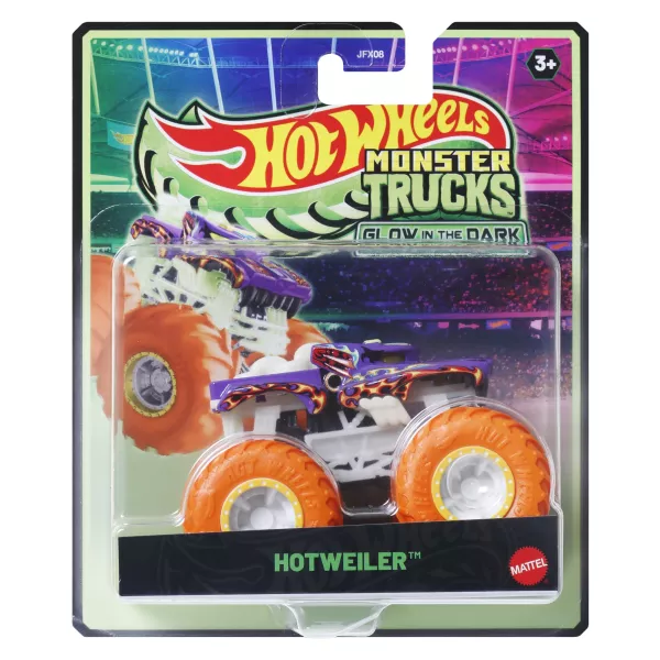 Hot Wheels: Sötétben világító Monster Truck - Hotweiler