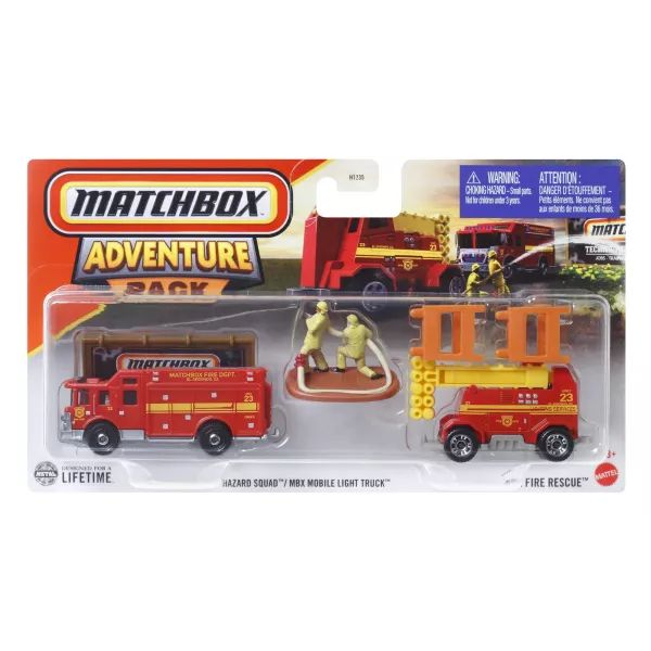 Matchbox: Hitch and Haul - Fire Rescue játékszett akciós termékkép 1