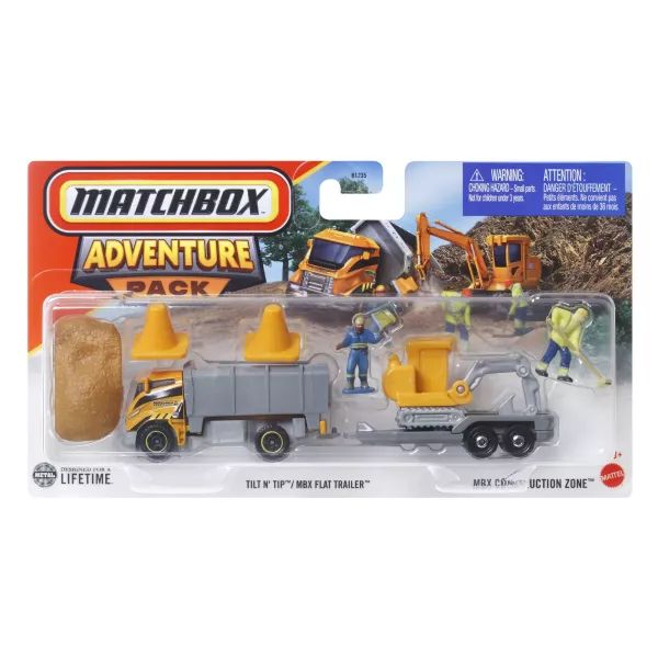 Matchbox: Hitch and Haul - Construction Zone játékszett akciós termékkép 1