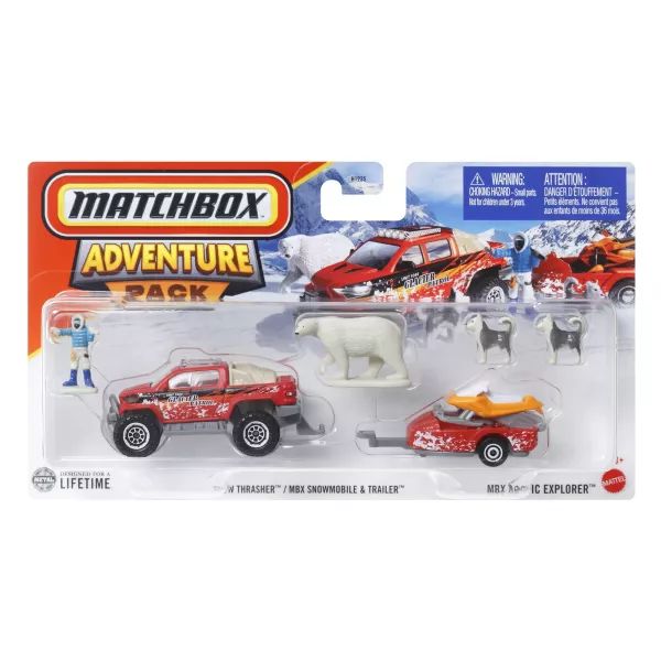 Matchbox: Hitch and Haul - Artic Explorer játékszett akciós termékkép 1