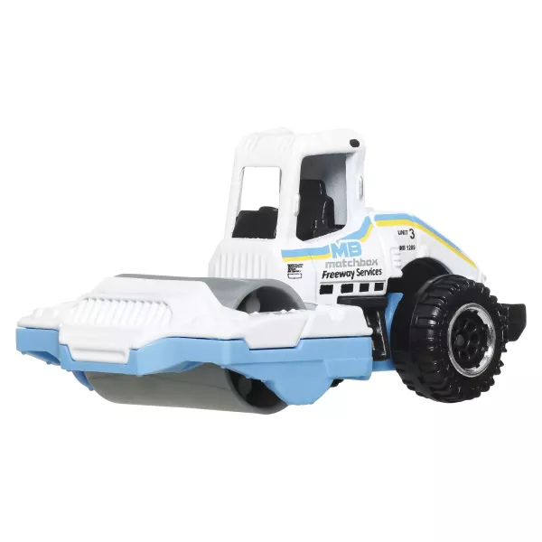 Matchbox: Road Roller kisautó papírdobozban