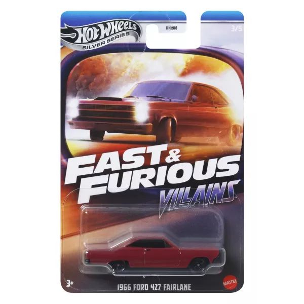 Hot Wheels: Halálos iramban kisautó - 1966 Ford 474 Fairlane akciós termékkép 1