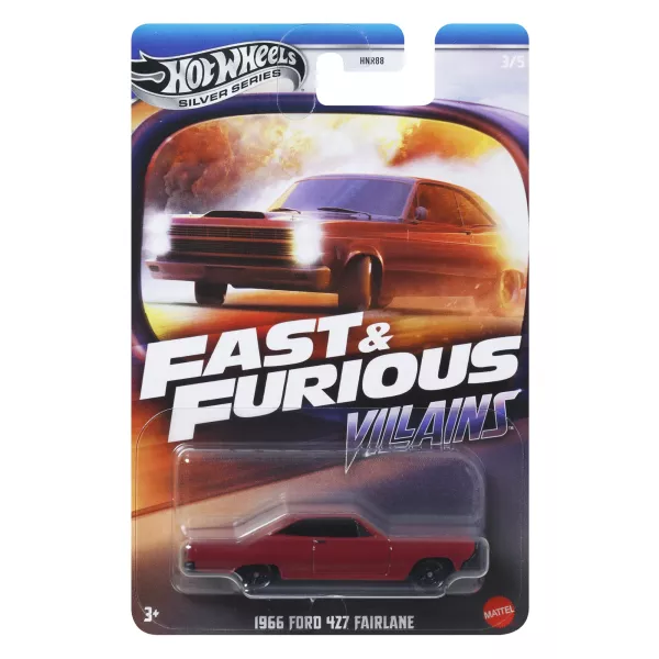 Hot Wheels: Halálos iramban kisautó - 1966 Ford 474 Fairlane