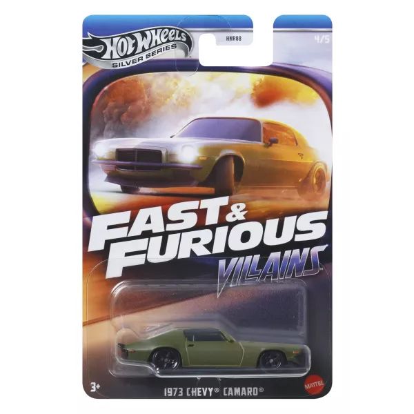 Hot Wheels: Halálos iramban kisautó - 1973 Chevy Camaro akciós termékkép 1