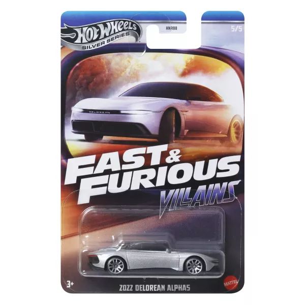 Hot Wheels: Halálos iramban kisautó - Delorean Alpha 5 akciós termékkép 1