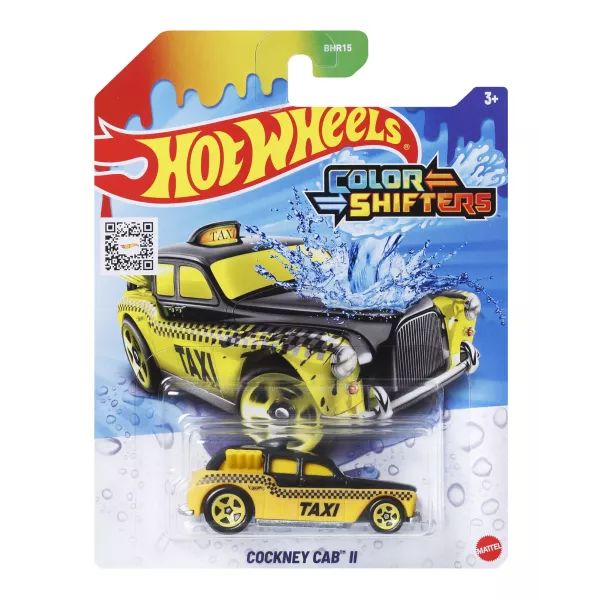 Hot Wheels City: Színváltós Cockney Cab II kisautó akciós termékkép 1
