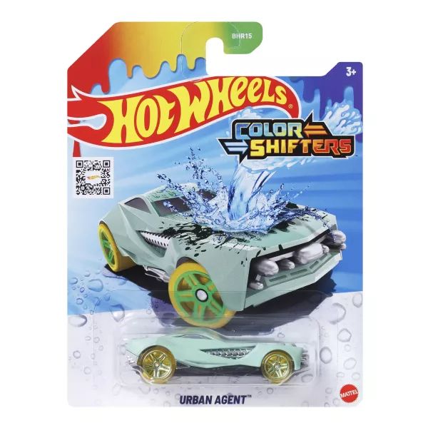 Hot Wheels City: Színváltós Urban Agent kisautó akciós termékkép 1