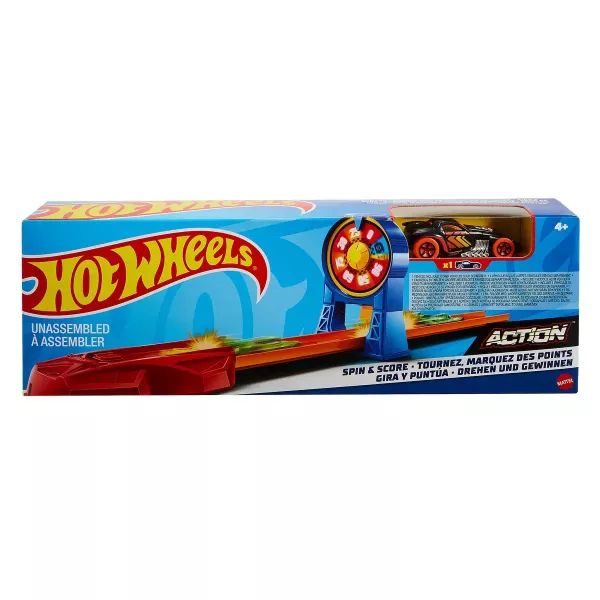 Hot Wheels: Klasszikus kaszkadőr játékszett - Pörgess és nyerj akciós termékkép 1