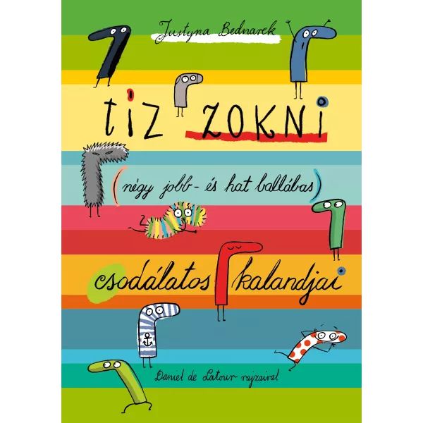 Tíz zokni (négy jobb- és hat ballábas) csodálatos kalandjai akciós termékkép 1