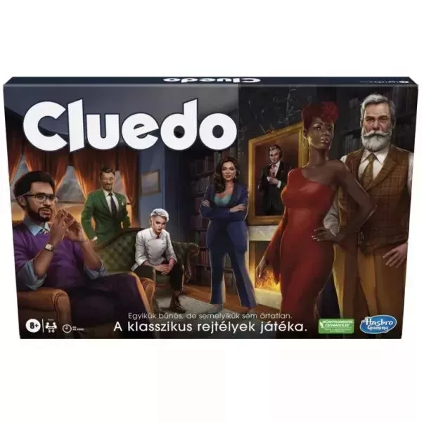 Cluedo társasjáték - új kiadás CSOMAGOLÁSSÉRÜLT