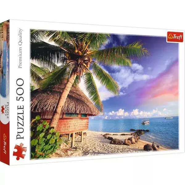 Trefl: Bora Bora szigetek puzzle - 500 darabos CSOMAGOLÁSSÉRÜLT