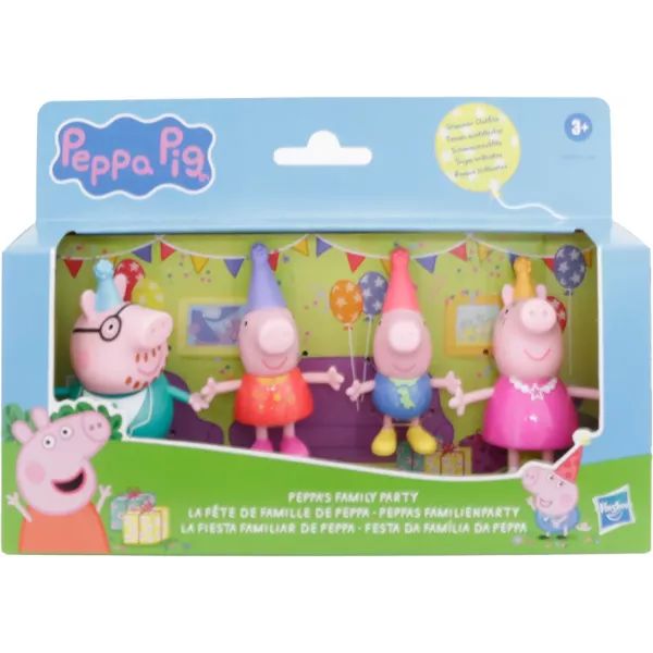 Peppa malac: Családi figura szett - Peppa Szülinap akciós termékkép 1