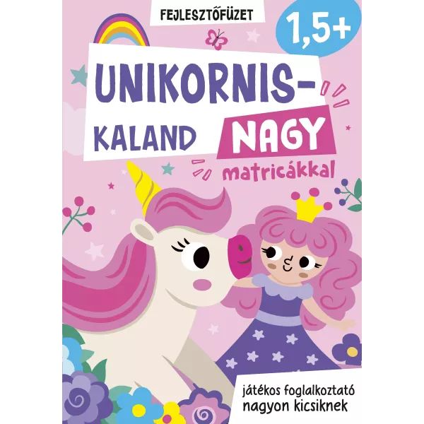 Unikornis kaland kifestő matricákkal akciós termékkép 1