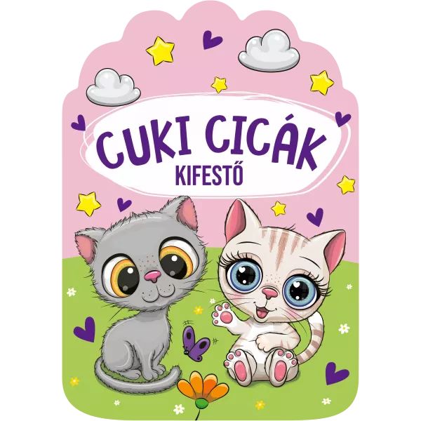 Cuki cicák kifestő akciós termékkép 1