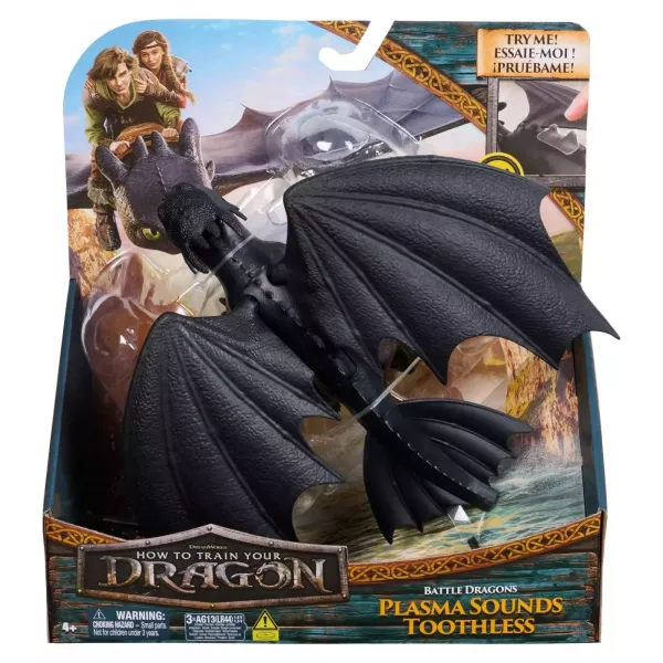 Dragon Trainer: Figura d'azione drago da battaglia - Sdentato