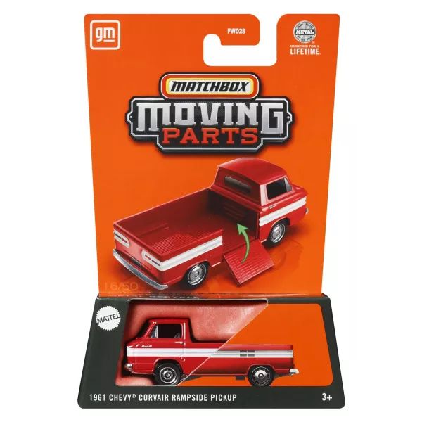 Matchbox: Nyitható kisautó - 1861 Chevy Corvair Ramps akciós termékkép 1