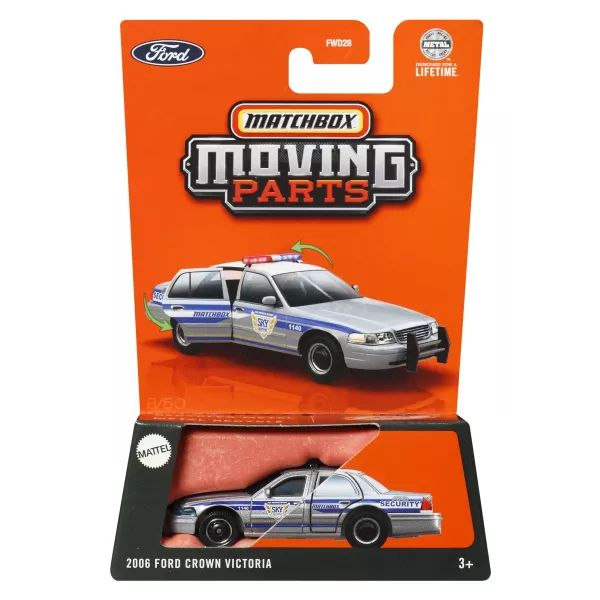 Matchbox: Nyitható kisautó - 2006 Ford Crown Victoria akciós termékkép 1