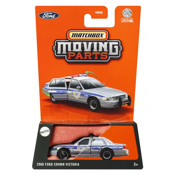 Matchbox: Nyitható kisautó - 2006 Ford Crown Victoria