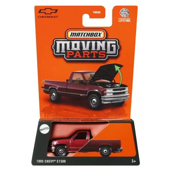 Matchbox: Nyitható kisautó - 1995 Chevy C1500 akciós termékkép 1