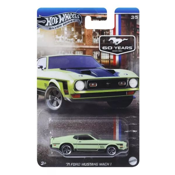 Hot Wheels: 71 Ford Mustang Mach 1 kisautó akciós termékkép 1