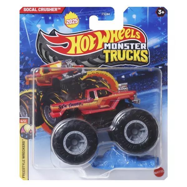 Hot Wheels Monster Trucks: Socal Crusher kisautó akciós termékkép 1
