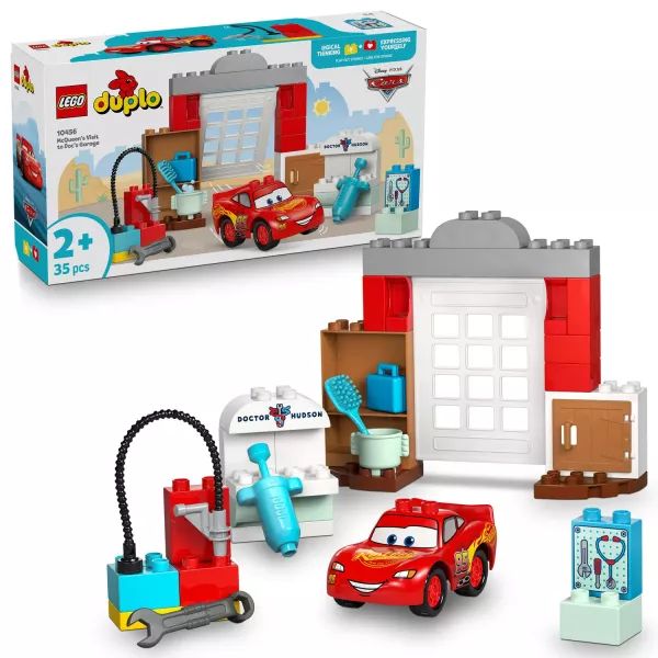 LEGO® DUPLO® │ Disney McQueen látogatása Doki garázsában 10456 akciós termékkép 1