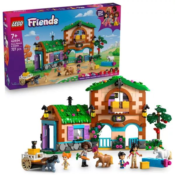 LEGO® Friends Pónifarm és istálló 42654 akciós termékkép 1