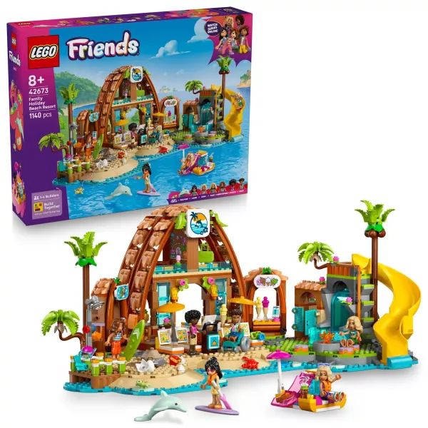 LEGO® Friends Családi vakáció a tengerparti nyaralóban 42673 akciós termékkép 1