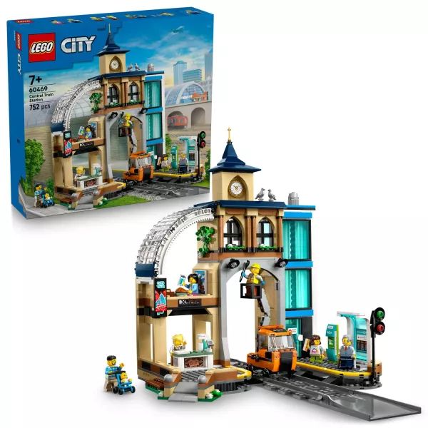 LEGO® City Központi pályaudvar 60469 akciós termékkép 1