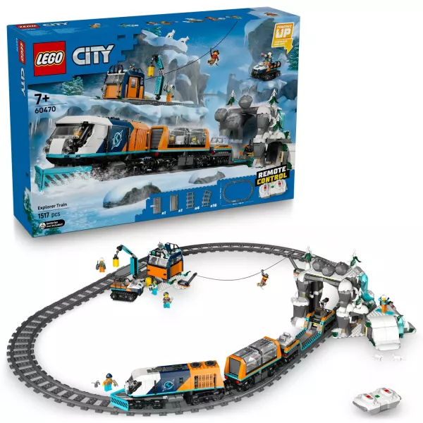 LEGO® City Felfedezők sarkvidéki expresszvonata 60470