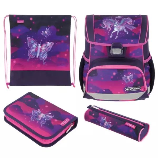 Magic Unicorn Loop Plus iskolatáska szett - 4 részes akciós termékkép 1