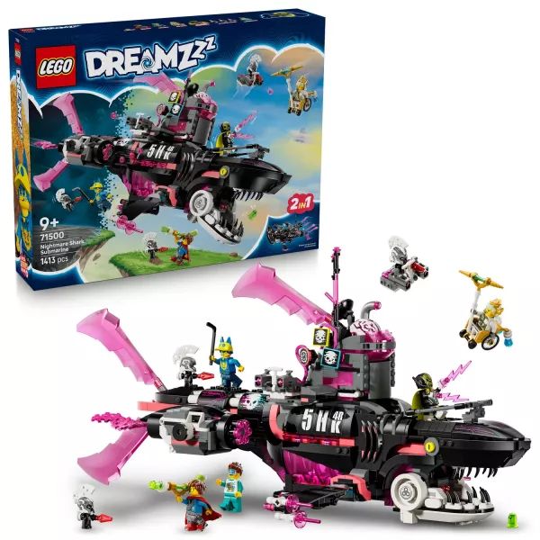 LEGO® DREAMZzz Rémálom cápa-tengeralattjáró 71500 akciós termékkép 1