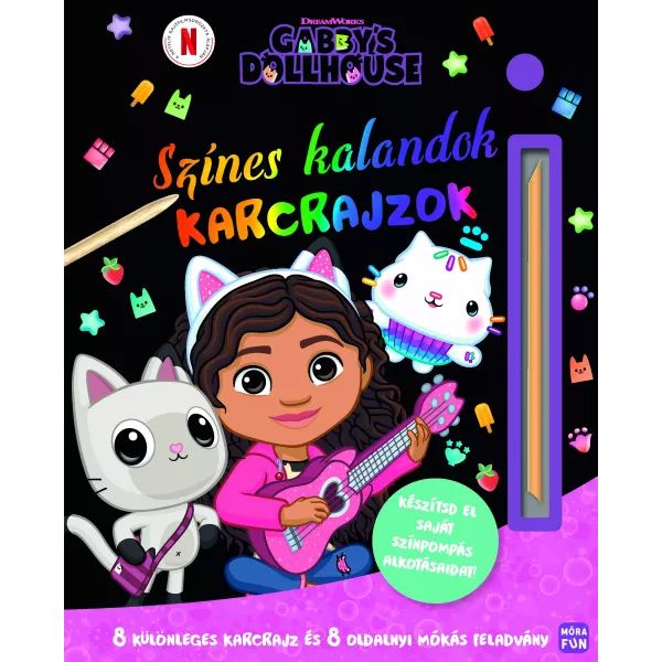 Gabi babaháza: Színes kalandok - Karcrajzok akciós termékkép 1