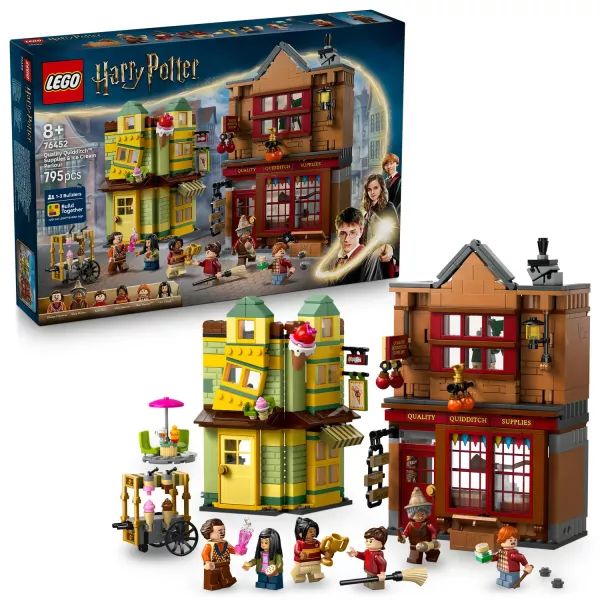 LEGO® Harry Potter Kviddics a javából sportszaküzlet és a Fagylaltszalon 76452 akciós termékkép 1