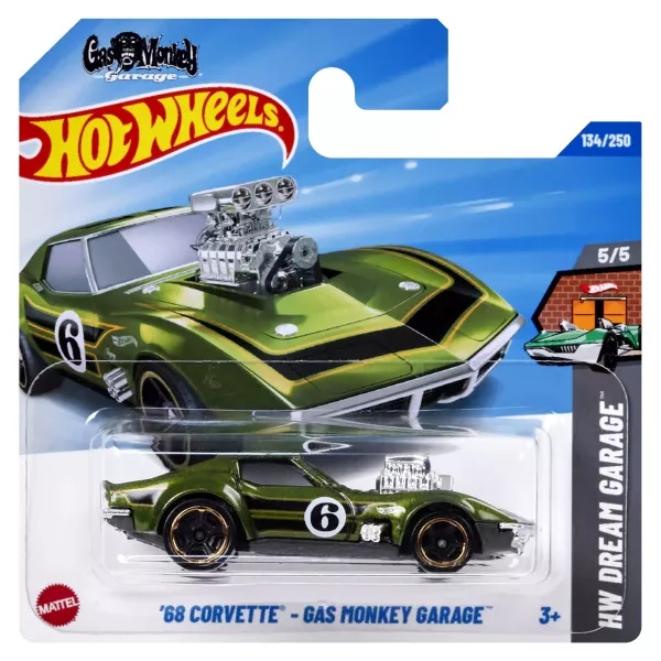 Hot Wheels: 69 Corvette - Gas Monkey Garage kisautó