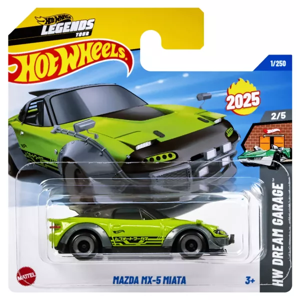 Hot Wheels: Mazda MX-5 Miata kisautó