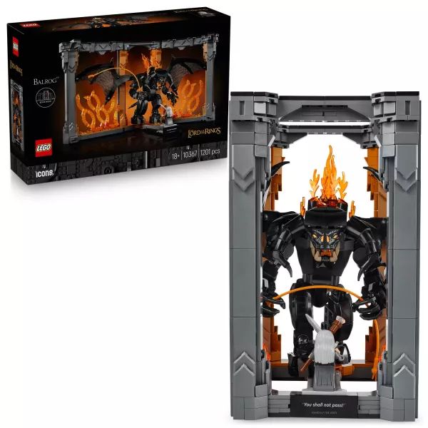 LEGO® Icons Könyvkuckó: A Gyűrűk Ura: Balrog 10367 akciós termékkép 1