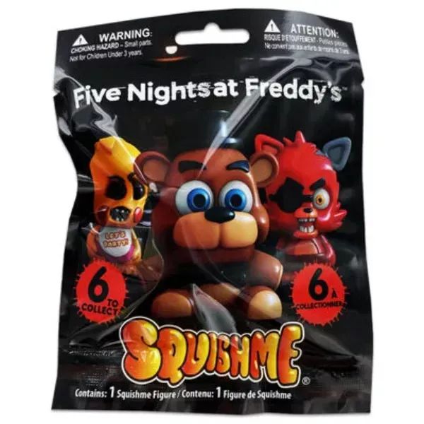 Five Nights At Freddy&#039;s összenyomható SquishMe meglepetés figura akciós termékkép 1