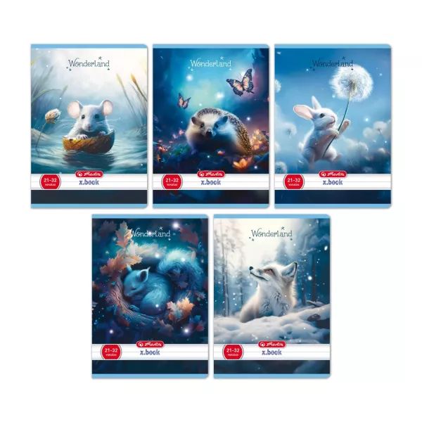 Wonderland: A5-ös vonalas füzet 4. osztálytól - többféle akciós termékkép 1