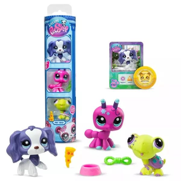 Littlest Pet Shop: Játékkészlet hengerben, 7. generáció, 3. széria - 160-162 akciós termékkép 1
